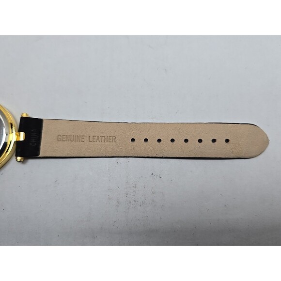 Womens Adrienne Couture Collection Gold Tone Crystal Dial Watch New Battery - Picture 11 of 12